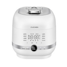 쿠첸 2.1기압 IH 파워락 전기 압력밥솥 6인용, CRT-PMPK0670W, 화이트