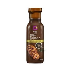 청정원 도쿄클래식돈카츠소스 250g 저지방소스 상큼함 고소함 입맛도는소스 스러운풍미, 1개