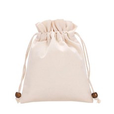 솔레비타 수제 무지 광목 다용도 파우치 주머니