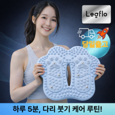 레그플로 지압 발지압 가정용 스텝퍼, 블루