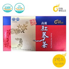 일화 고려 홍삼차 3g 300g 국산 인삼 진세노사이드, 1개, 1개입
