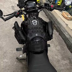 바이크 탱크백 연료탱크 커버 덮개 사이드백 방수, 1개, 세트11