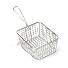 미니 사각 튀김 바스켓 2호 튀김받침대 치킨바구니