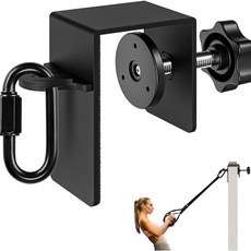 重型門錨健身器材配件，適用於阻力帶、彈性健身帶、瑜伽帶, 1個裝, 1套
