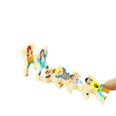 지피상점 쌓기블럭교구 컬러도미노블럭 게임캐릭터블럭