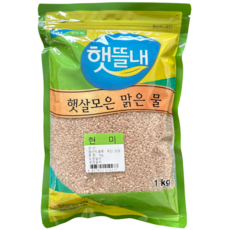 남보은농협 햇뜰내 국산 현미, 1개, 1kg 1개, 1kg