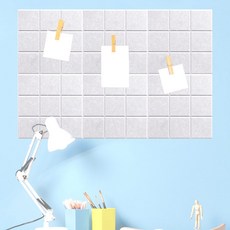 사무실 교실 게시판 진열 보드 부직포 연회색 shn+2419br