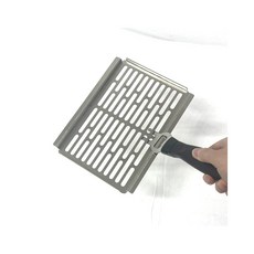 업소용 스텐 석쇠 불판 들게 집게 화로 그립 망 걸이 집개, 1개