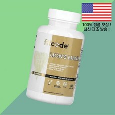 핏코드 식물성 베지캡슐 60캡슐 500mg fitcode Lion's Mane 60 Veggie Capsules per Capsule, 1개