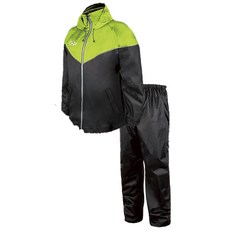 JAP YW-R206 黃色兩件式運動雨衣 透氣舒適 三片式雨褲 雙層防水拉鍊