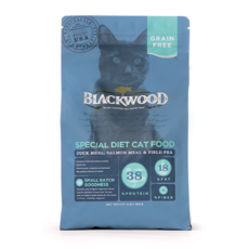 Blackwood 柏萊富 特調無穀 全齡貓配方 (鴨肉+鮭魚+豌豆), 6kg, 1個, 混合口味