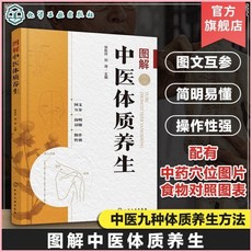 圖解中醫體質養生 中醫體質養生方法 中藥經絡穴位調治養生圖解書, 圖解中醫體質
