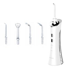 智能電動沖牙機 SPA沖牙機套組 口腔洗牙機 牙套清洗 USB充電 全機防水 牙周病護理 (台北出貨), 電動沖牙機, 電動沖牙機