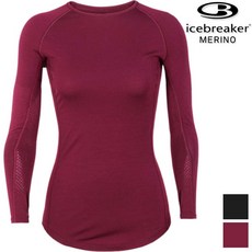 Icebreaker ZONE BF200 女款 網眼透氣保暖長袖上衣/美麗諾羊毛排汗衣