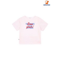 네파키즈 NEPA KIDS 공용 스트라이프 티셔츠 KKD5323