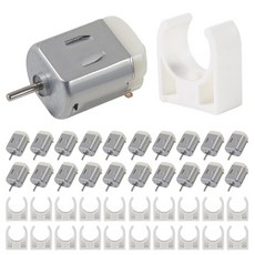 20pcs 마이크로 130 DC 모터 강력 자기 브러시드 전기 3V -12V 25000RPM 자동차 장난감 고속 토크 DIY 원격 제어 취미 금속 엔진 키트