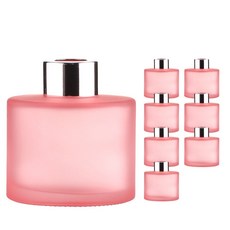 디퓨저 용기 조말x 원형 벚꽃 120ml 8개(뚜)/디퓨져 공병, 8개