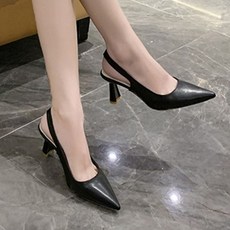 우먼 3color 이지 플러스사이즈슬림힐 zli+3184BG