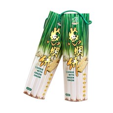 三星地區農會 三星蔥明餅 蔥小子海味脆片 綠蔥餅, 200g, 1個