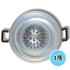 태국 후라이팬 BBQ KOREA PAN 바베큐 무가타 샤브샤브 30CM, 1개