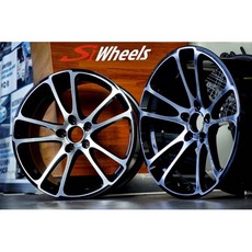 FK鋁圈 19吋 5/112 WP235 亮黑底車面鋁圈，提升操控與時尚外觀, 1個