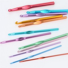 하우스 12P 코바늘 세트 대바늘