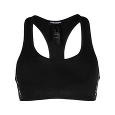 디스퀘어드2 디스퀘어드2 로고 프린트 스포츠 브라