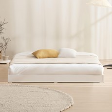 소소이에 히쿠 무헤드 저상형 프레임 단품 방문설치, 화이트