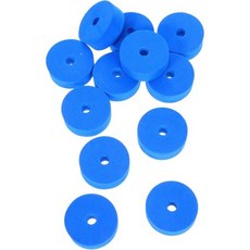 12개 호수색 두꺼운 심벌 펠트 패드 드럼 액세서리 하이햇 스탠드 보호 소음 감소 라이브 공연용, 12개 호수색 두꺼운 심벌 펠트 패드 드럼 액세서리 하