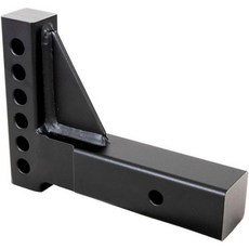 허스키 견인 32459 무게 분산 히치 샹크 212인치에서 2인치 정사각형 길이 10인치 414인치 상승 634인치 하강 6000파운드 하중 용량 검은색 분체 도장 강철, 허스키 견인 32459 무게 분산 히치 샹크 212인치