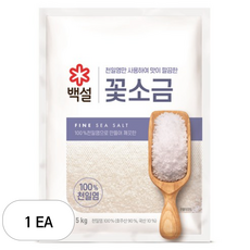 백설 꽃소금, 5kg, 1개