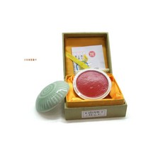 【汶采】西泠西泠潛泉紅印泥(二兩/60g)書畫 篆刻 盒裝(硃砂印泥/朱砂印泥), 詳見包裝