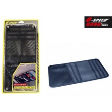 G-SPEED PR-54 碳纖紋 遮陽板置物袋 多功能長型 台灣製造, 1個