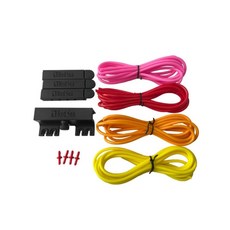 Red Sea 紅海 加液機專用管 ReefDose 滴定機軟管 柔軟耐用 精準滴定, 1個, R35356 紅/黃/橘/粉紅-1組4色