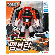 영실업 또봇 애슬론 미니 앰뷸런, 혼합 색상, 1개