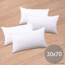 이사 준비 고급 폴리에스터 100% 베개 솜 30x70cm 집들이 선물 원룸 꾸미기 추천, 1개, 베개솜30x70