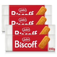 로투스 비스코프 비스켓, 250g, 4개