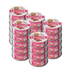 사조옵티원 사조 순살 닭고기 애견 간식캔, 참치 + 오트밀 혼합맛, 90g, 24개