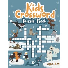 Kids Crossword Puzzle Books ages 8-11: Crosswords Activities for Kids with Mazes & Over 120 Animals ... Paperback, Independently Published, English, 9798634874234