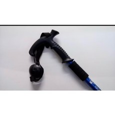 *星際戰艦* 登山杖 多段伸縮 EVA排汗手把 直柄T柄 登山用品 老人拐杖 手杖 健走杖, 1個