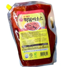 오쉐프 떡볶이 소스 스파우트 2kg, 1개
