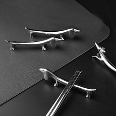 스텐 수저받침 닥스훈트 aja74lEA