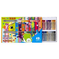 Pentel 飛龍 粉蠟筆 PHN9, 1個, 50色