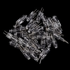 G4 JC 유형 할로겐 전구 램프 12V 20W 20와트 30개, G4, 따뜻한 흰색