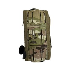 캐리어 전술 허리띠 홀스터 사냥 서바이벌 훈련 허리벨트, CP 카모플라주, 1개