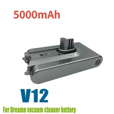 Dreame V11 V12 V12Pro VVT1 VVN6 핸드 헬드 무선 진공 청소기 액세서리 용 교체 배터리, 07 Dreame V12-5000mAh