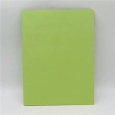 컬러 화일 l홀더 종이 b4파일 파일 포켓 홀더 파일케이스, H. 연두빛