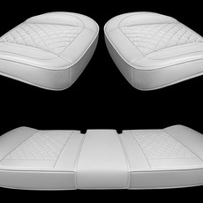 제니븐 카시트커버 가죽 자동차 시트교체 방석 SF-580 풀세트, 1세트, 라이트그레이