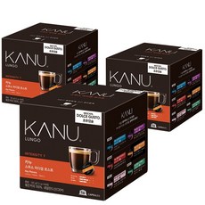 맥심 카누 캡슐커피 스무스 미디엄 로스트 16개입 x 3개[돌체구스토호환], 7.5g, 3개