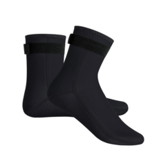 潛水襪 氯丁橡膠潛水襪 加厚防滑潛水襪 可調節潛水襪, 黑色, L